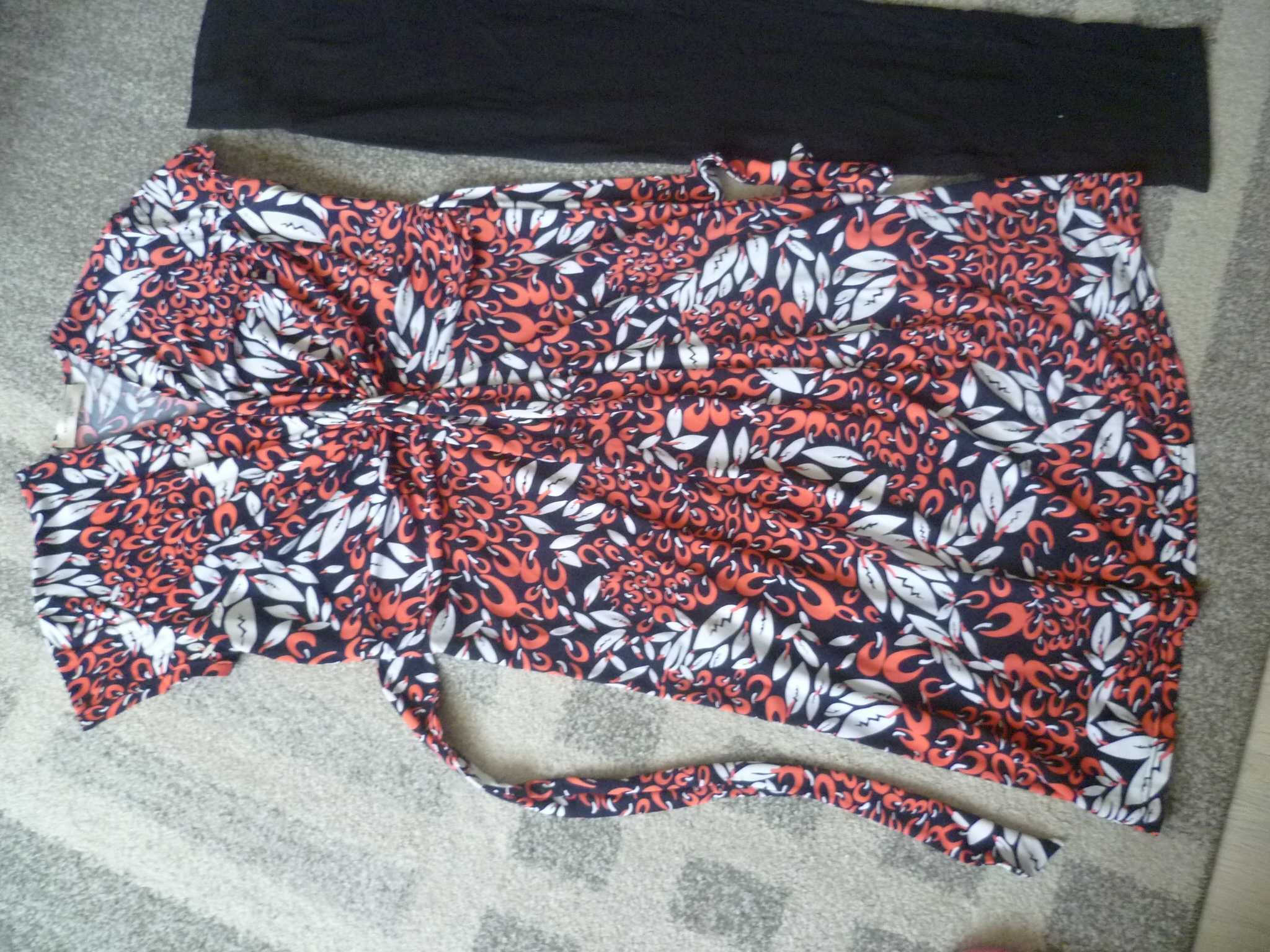 Sukienka spodnie H&M ciążowe zestaw ubrań M