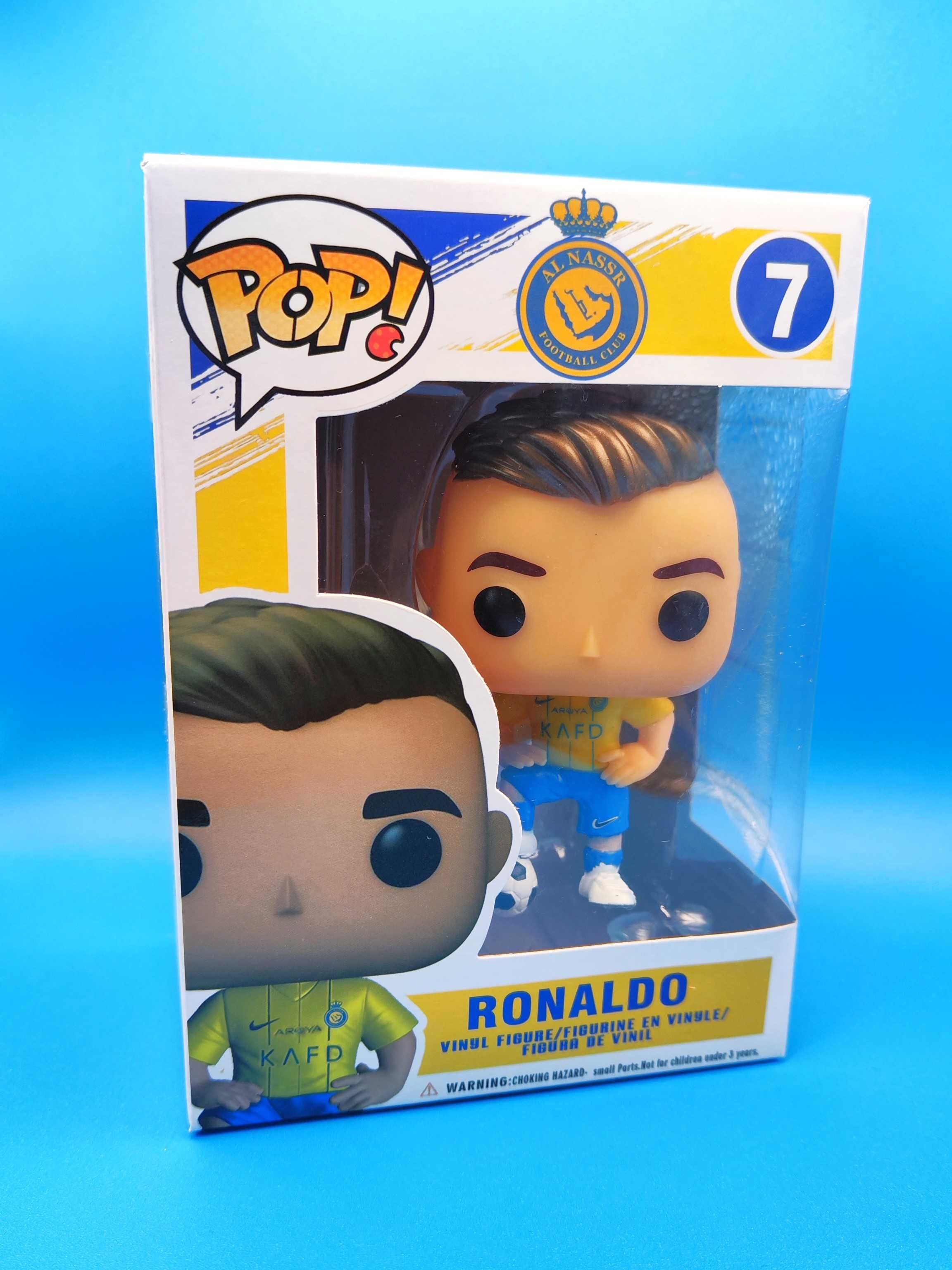 Pop Figures CR7, Messi, Luffy, Harry Potter