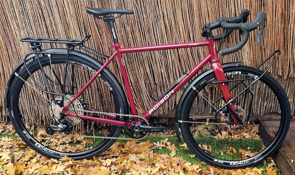 Rower Poison Cyanit Gravel wyprawowy Cro-mo Roz.52 Stan Nowy