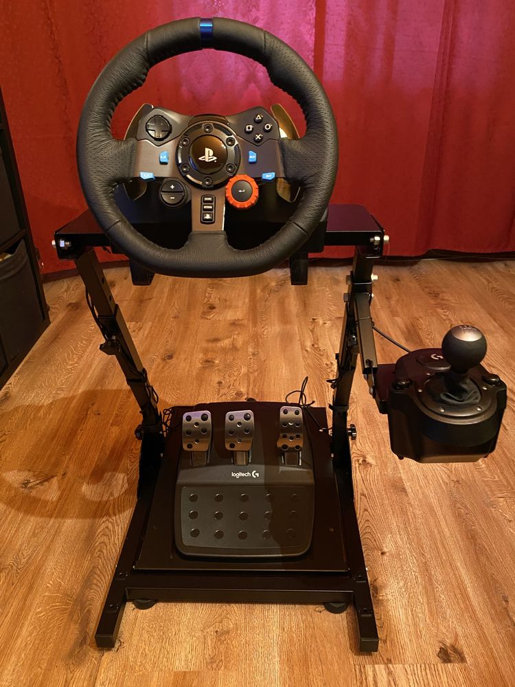Kierownica Logitech G29+Shifter+Stojak+Gra Gran Turismo 7