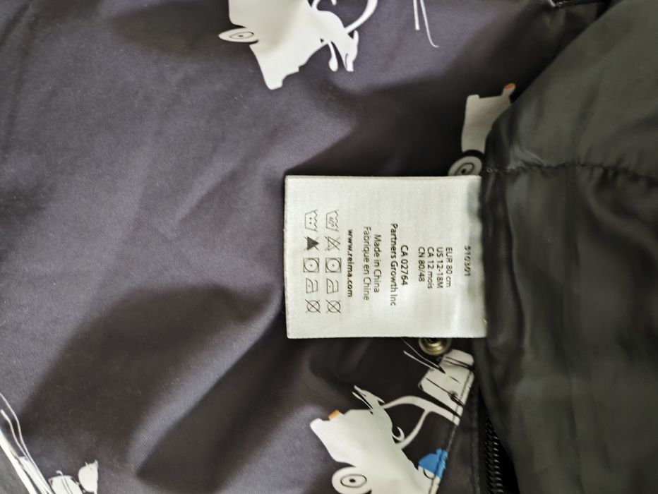 Kombinezon zimowy Reima ReimaTec Luosto 80/86 w auta