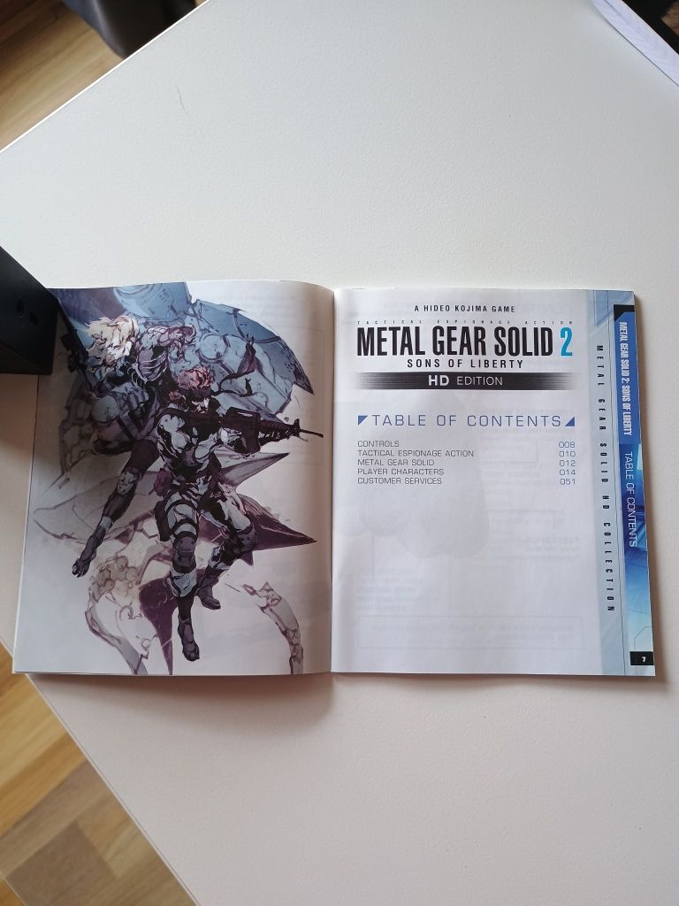 Książeczka (booklet) do Metal Gear Solid HD Collection PS3