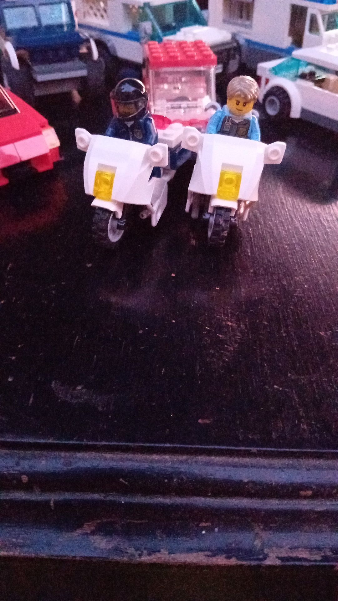Conjunto carrinhos  legos