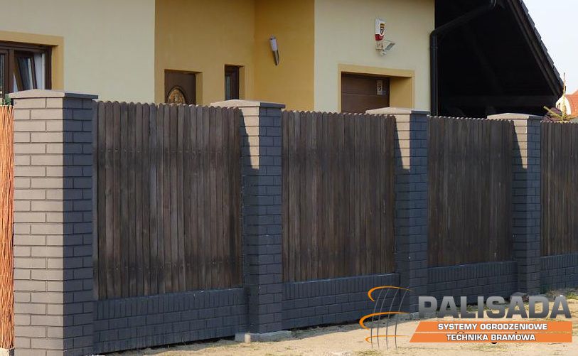 KLINKIEROWE OGRODZENIE - Imitacja Klinkieru -Innowacyjne a'la KLINKIER