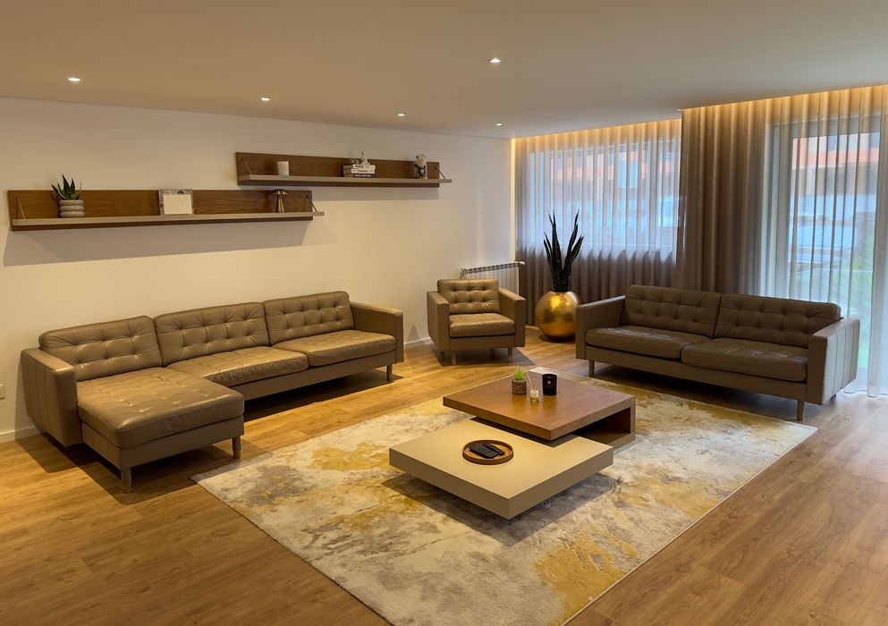 Conjunto de 3 sofás