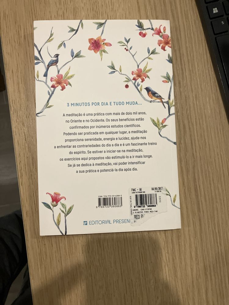 Livro “3 minutos para meditar”