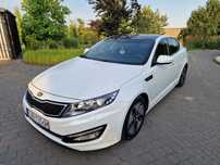 Kia Optima Super Stan Hybryda Benzyna Biała Perła