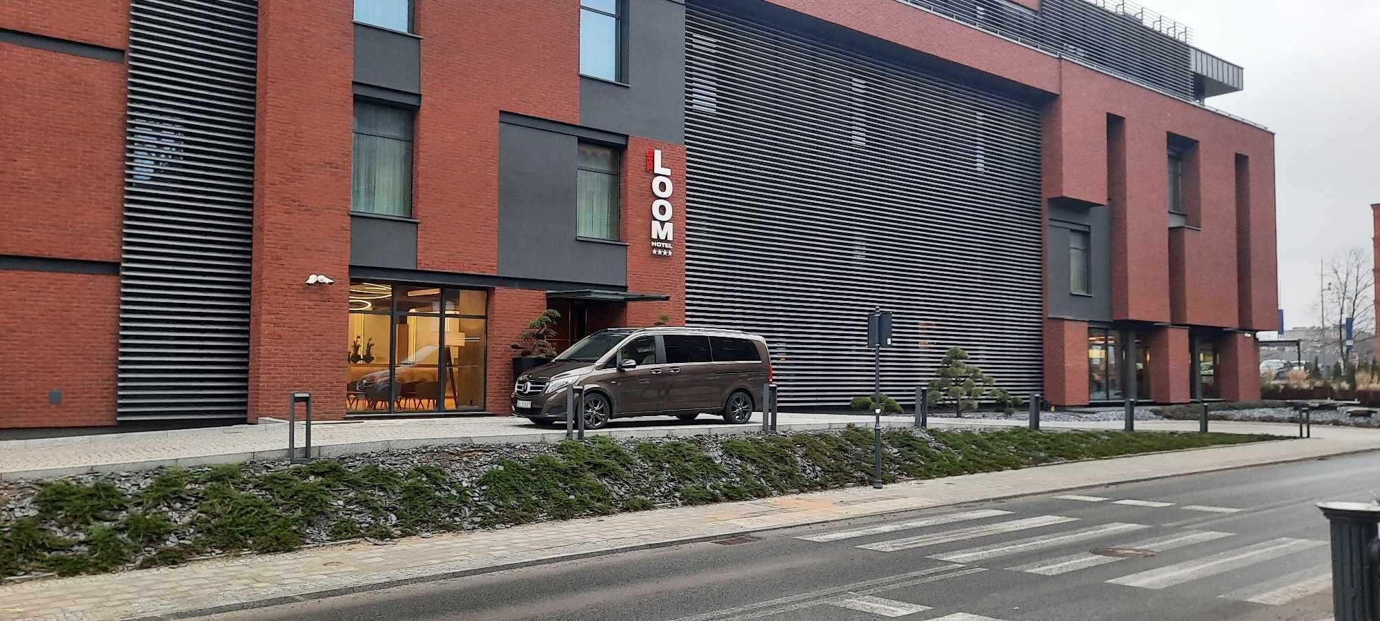 VIP TAXI Wynajem busa z kierowcą Mercedes V CLASS Łódź przewóz osób