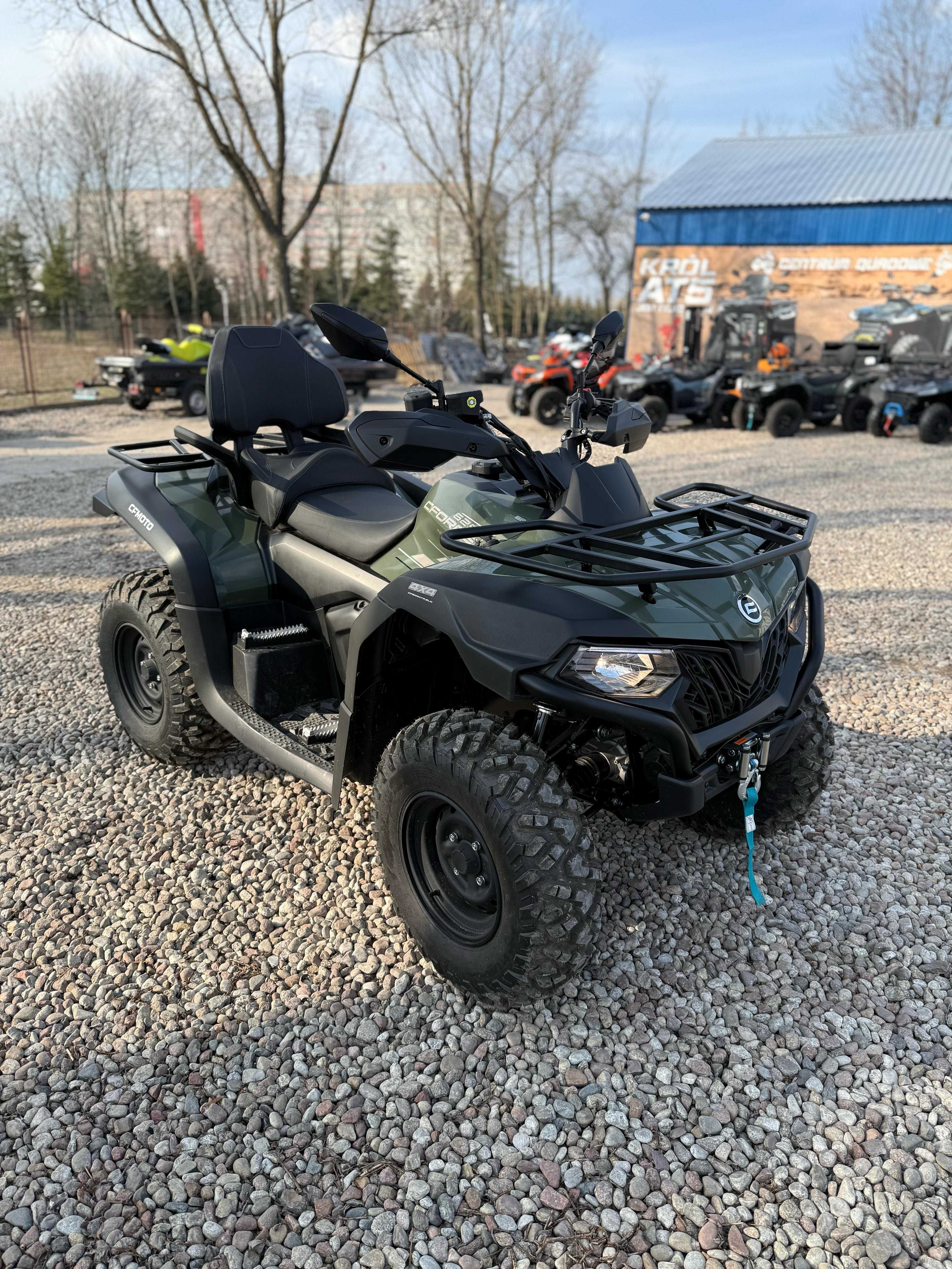 Quad CF MOTO 625L EPS model 24r Kufer GRATIS T3 odlicz VAT 23%