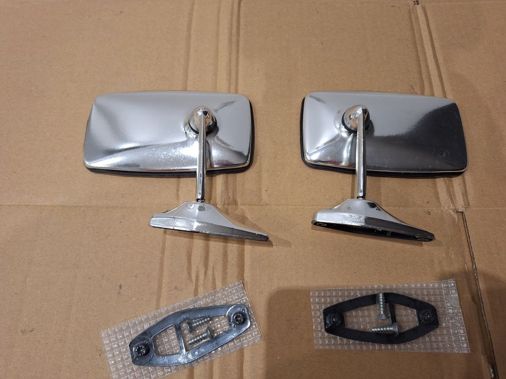 Lusterka chromowane syrena 104 105 fiat 125p 126p