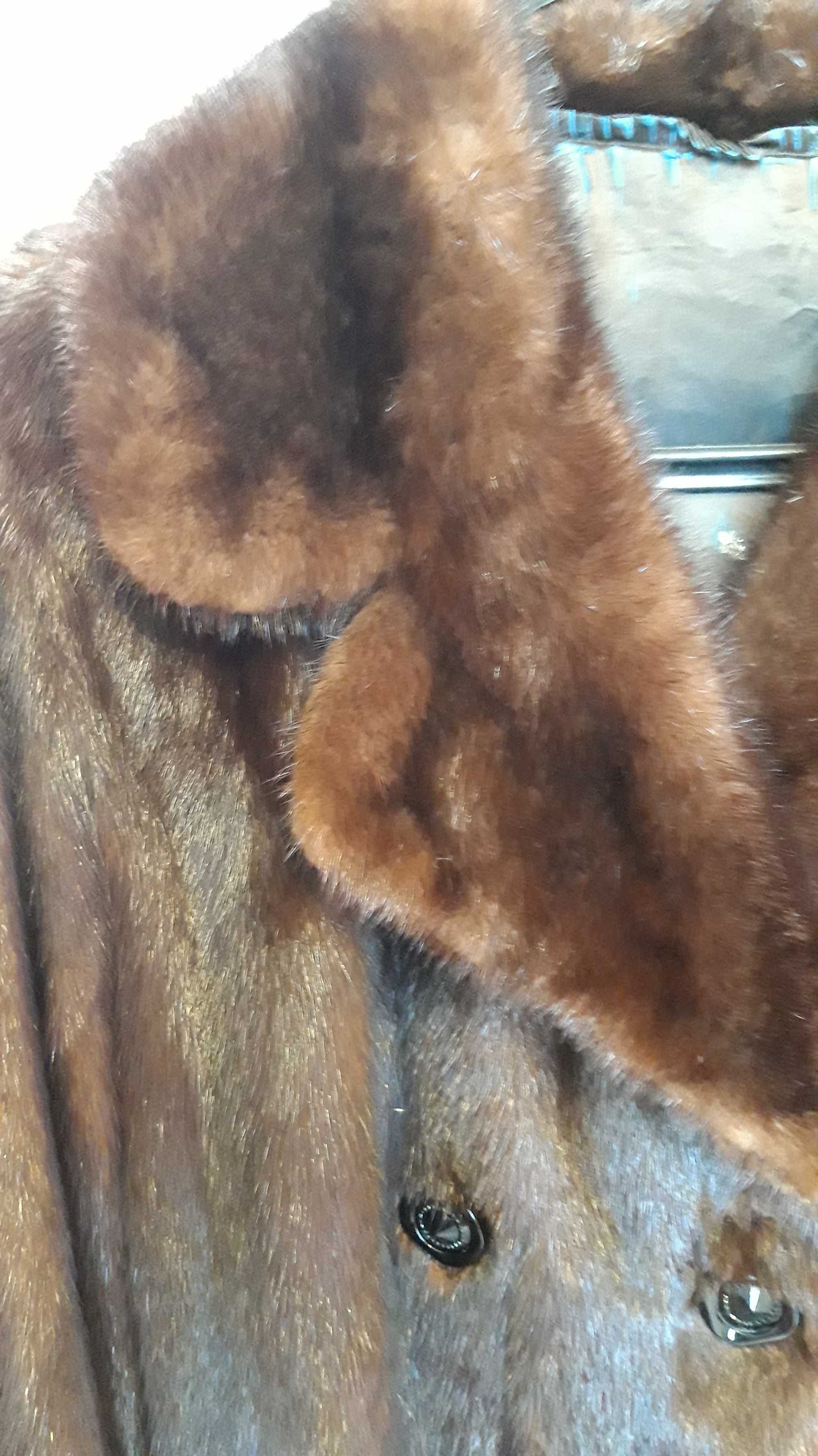 Норковий полушубок-автоледі