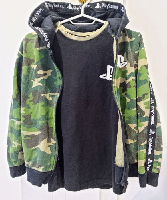 Bluza+t-shirt 146 Playstation