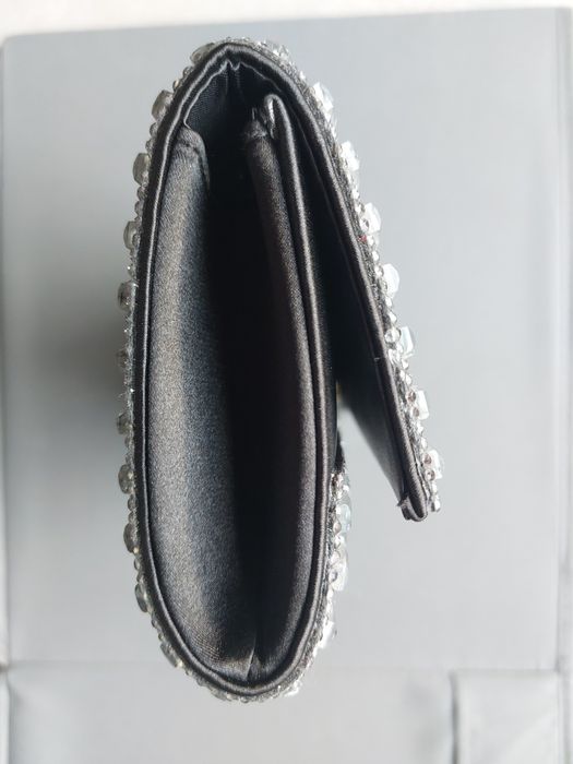 Torebka kopertówka Aldo srebrna