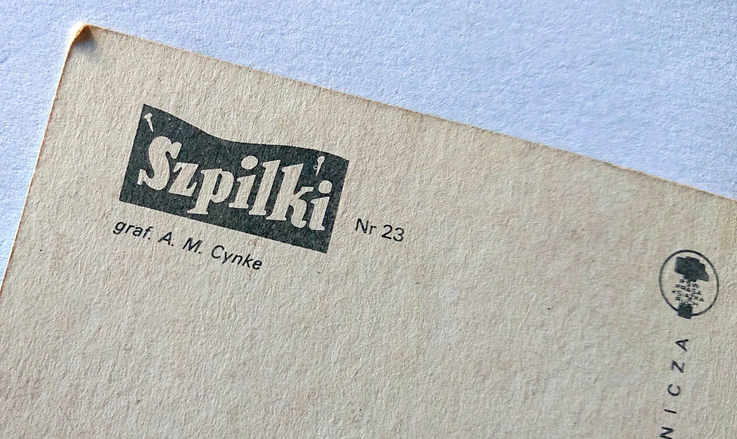 Kartka pocztowa - SZPILKI - KAW RUCH - czysta - 1977 r. - Nr 29