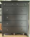 Komoda HEMNES Ikea 6 szuflad czarna