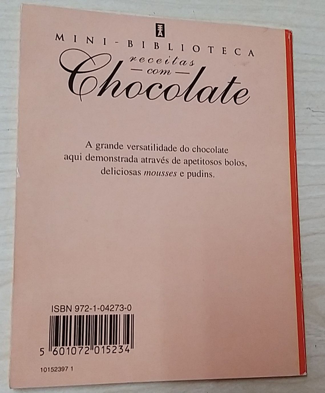 Receitas com Chocolate.