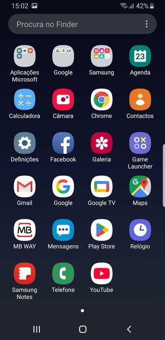 Samsung Galaxy S8 a funcionar perfeitamente