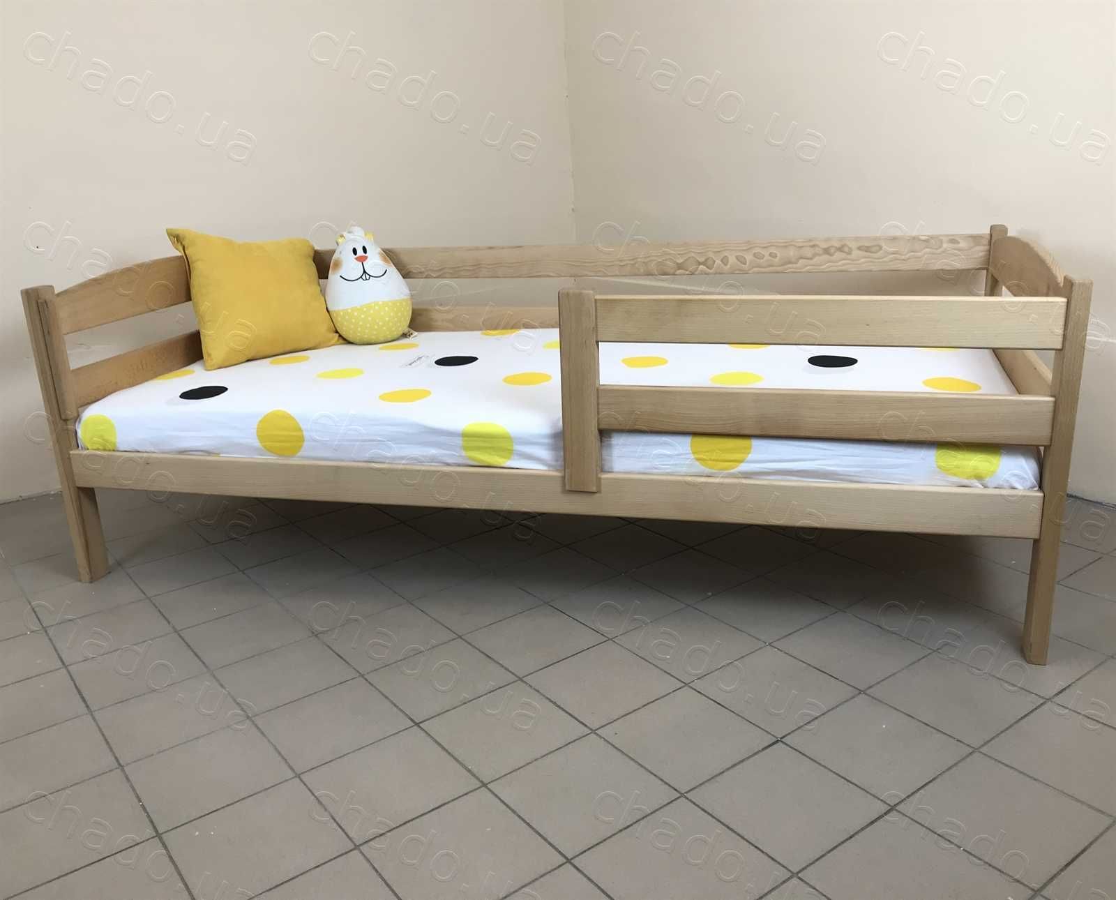 Ліжечко для Дитини _ Дитяче Букове Ліжко на Ламелях / Детская Кровать