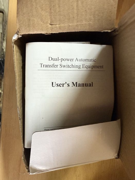 Автоматичний перемикач (АВР) під DIN-рейку Tomzn-ATS63A