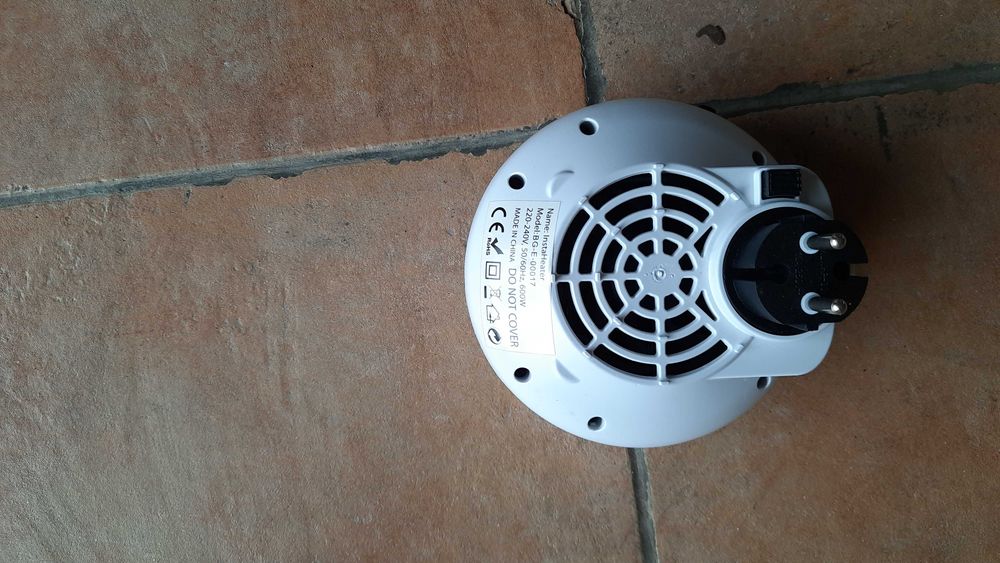 Termoventilador portátil aquecimento rápido