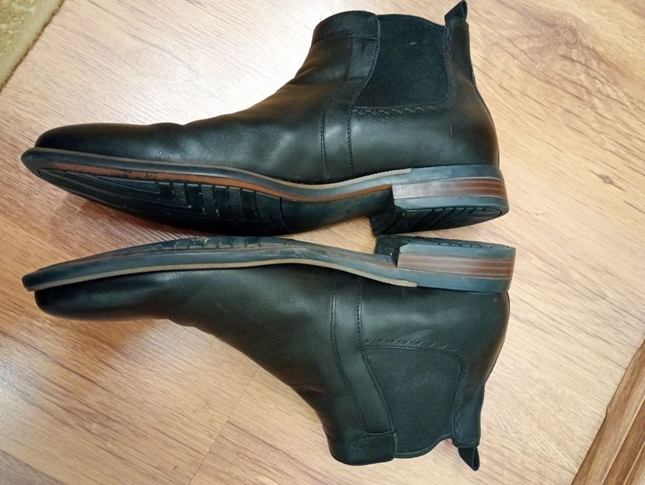 Męskie botki/sztyblety 43 skóra