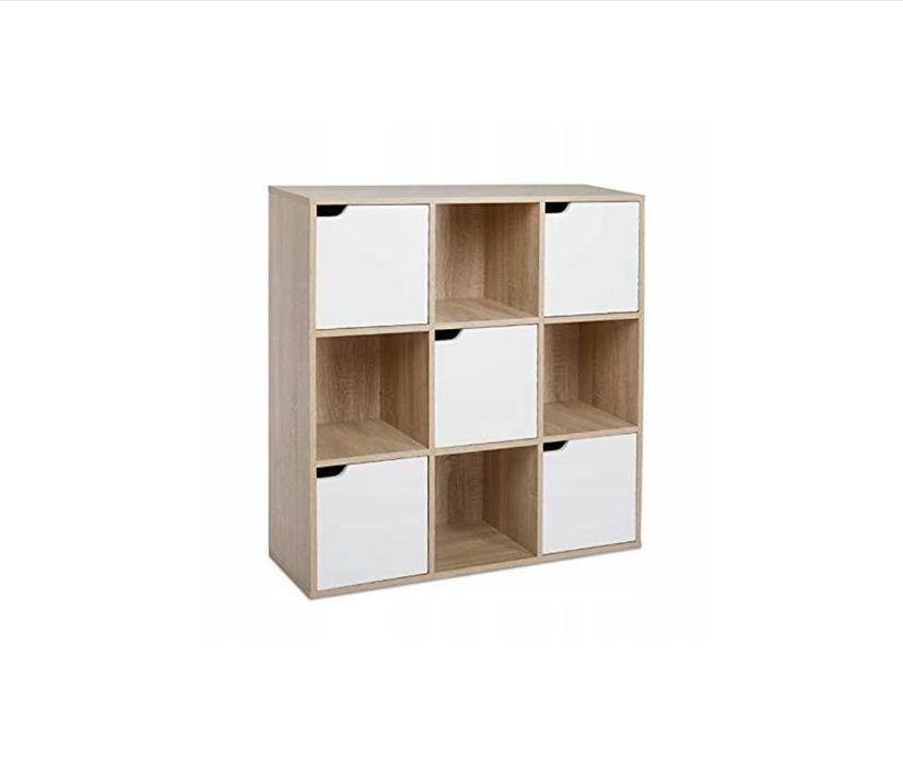 Regał na książki 90x30x90cm Piękny styl + pojemna