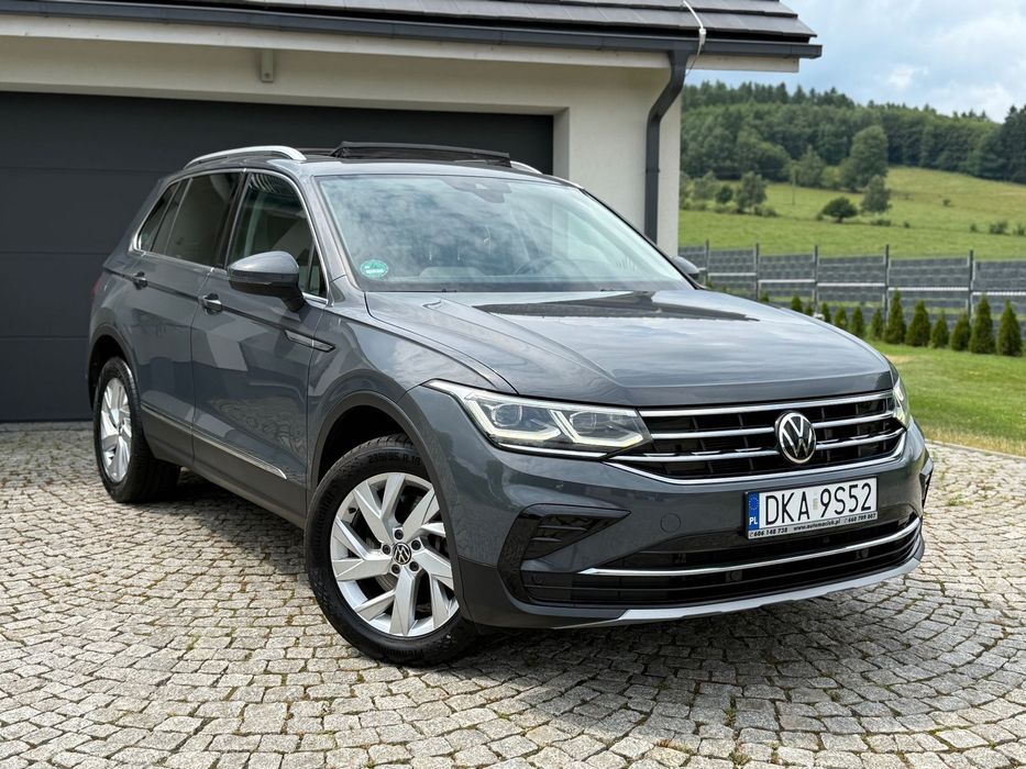 Volkswagen Tiguan 4MOTION, 200ps, Virtual Tacho, Elegance, Model 2022, Gwarancja