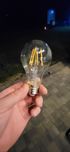 5x żarówka led filament  ciepła 4w 2700k  470l