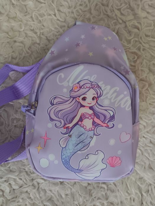 Mini mochila Sereia para criança