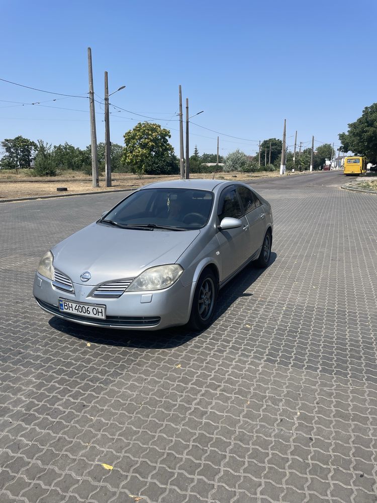 Nissan primera p12 2003 газ бензин 1.6 ручка