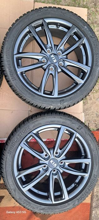 4 x Alufelgi Kia Ceed z oponami 17" zima jak nowe