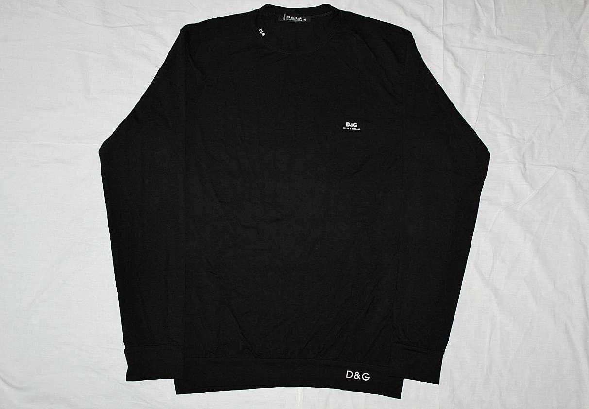 Мужской Стрейчевый Свитер «Dolce & Gabbana» "D&G" (SIZE XXL)