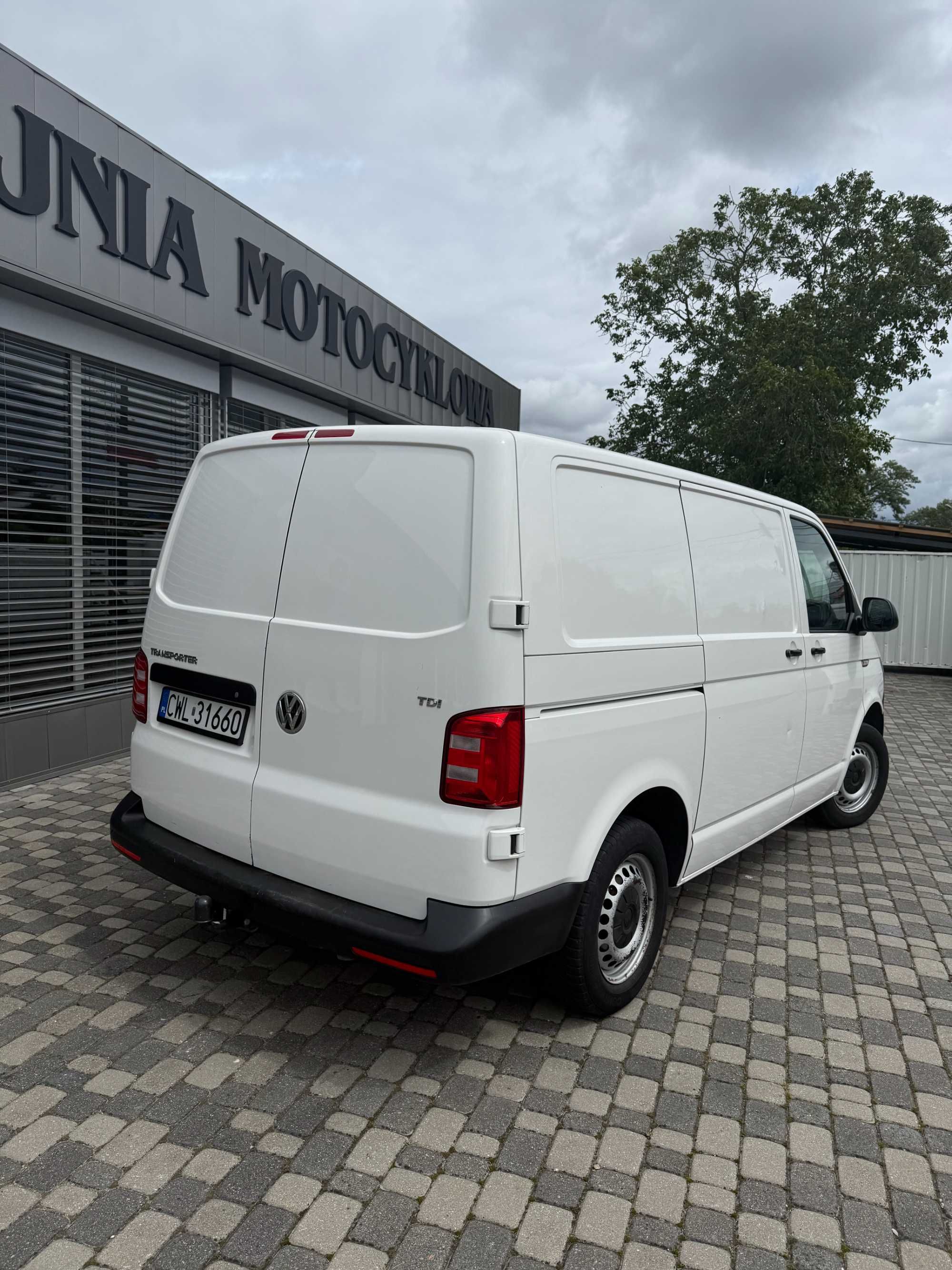 VW Transporter T6, salon Polska, 2016r 2.0TDI bezwypadkowy