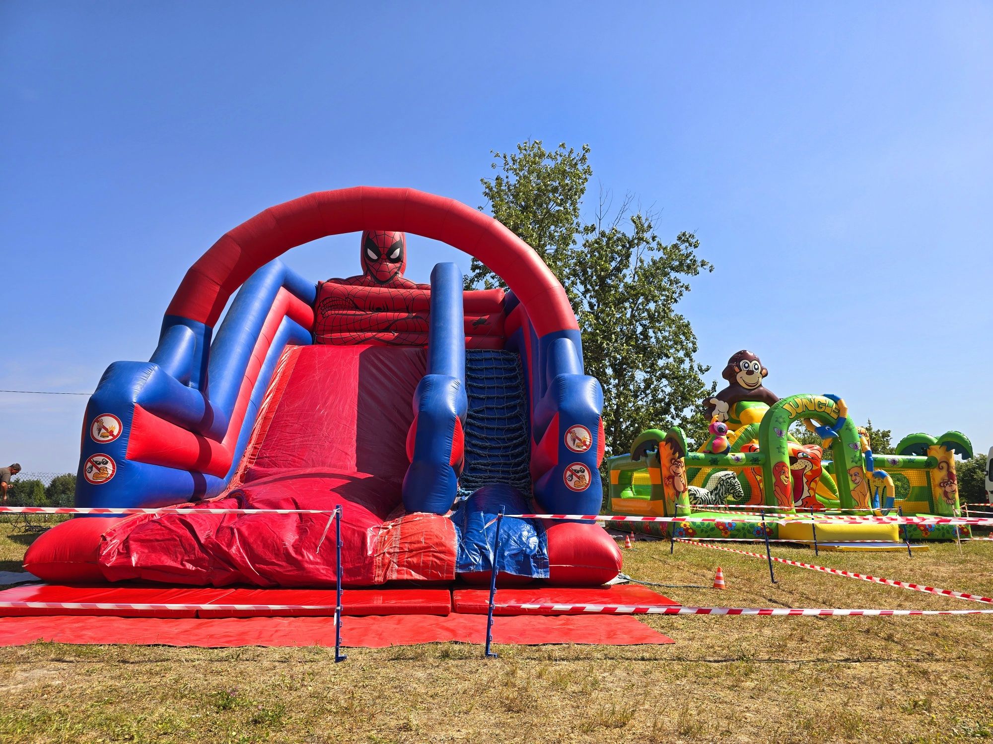 Sprzedam dmuchańca VIV zjeżdżalnia dmuchana Spiderman dmuchaniec VIV