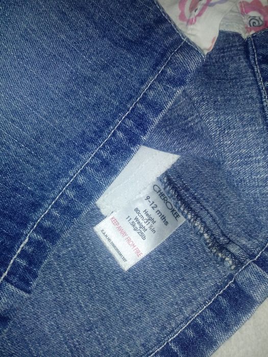 Spódnica jeansowa jeans rozmiar 80