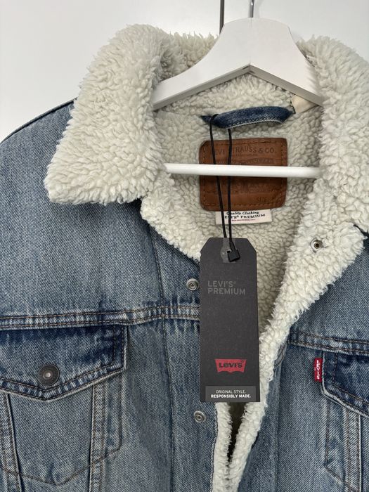 Kurtka levis M nowa katana sherpa trucker jacket