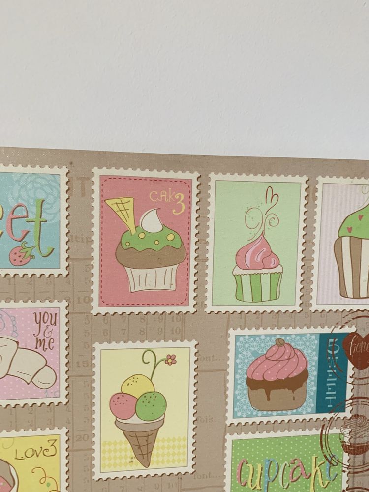 Quadro cupcakes criança