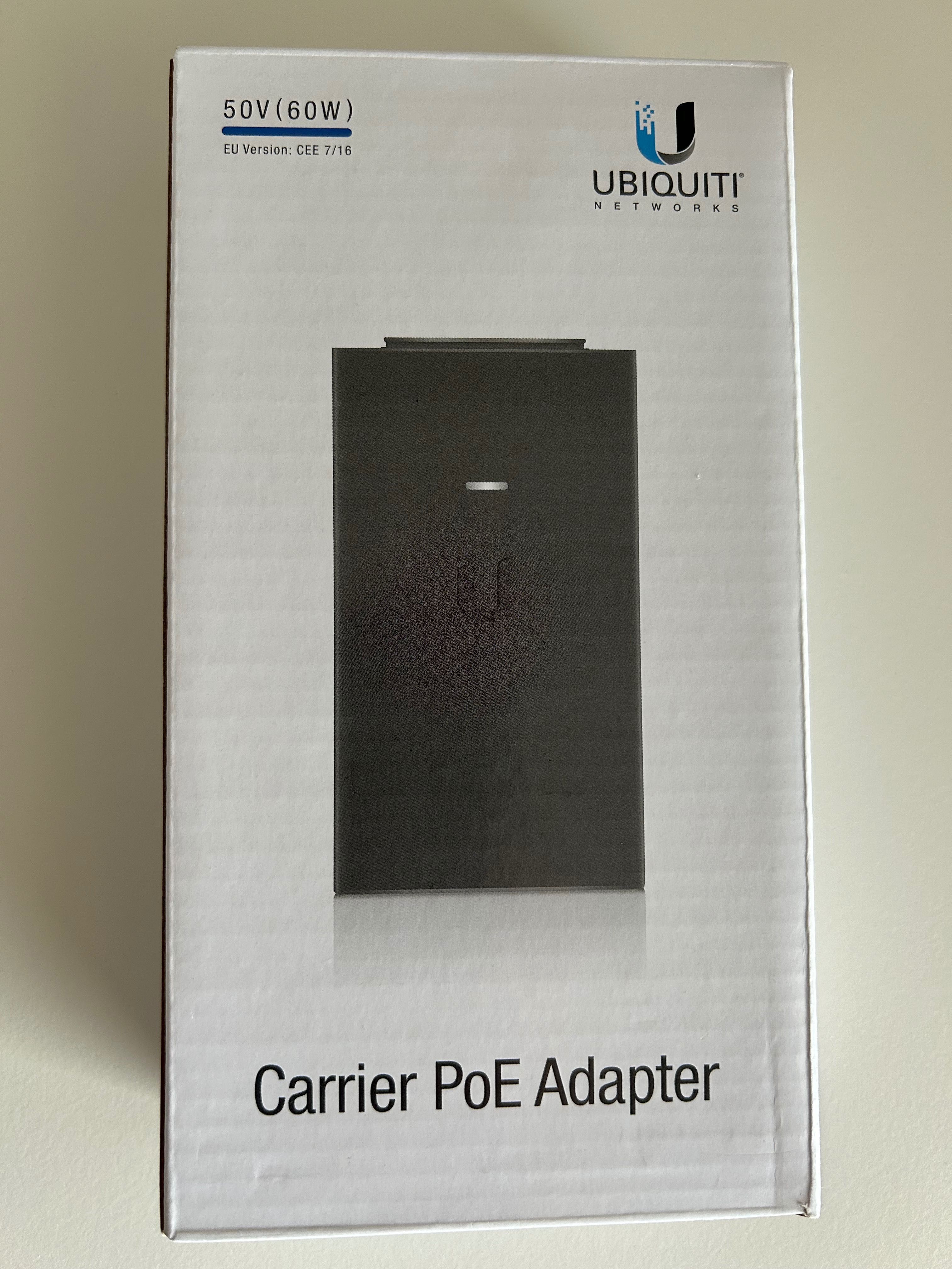 Ubiquiti PoE Adapter - 50v (60W) - Novo