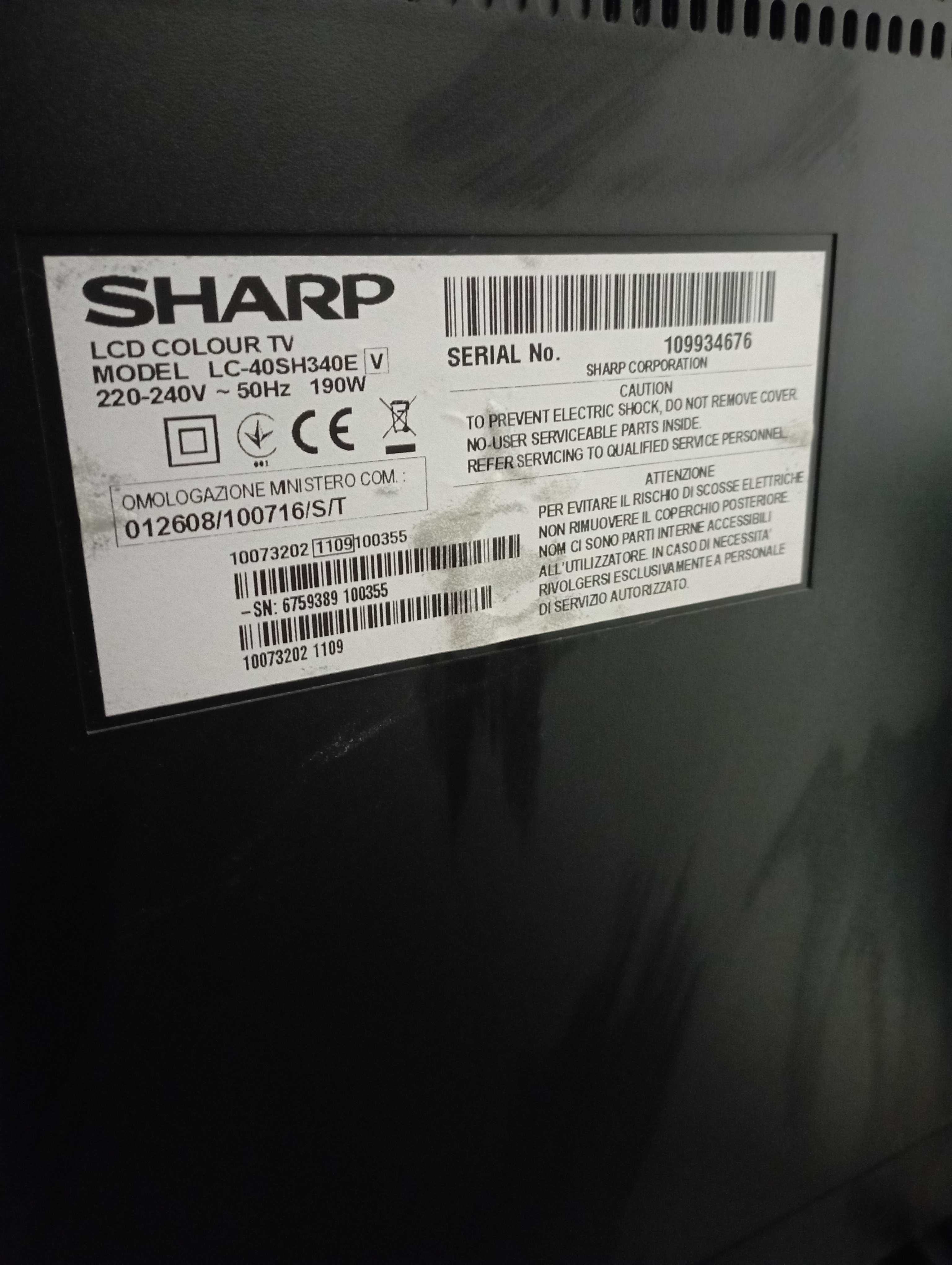 Telewizor SHARP 40''  LCD