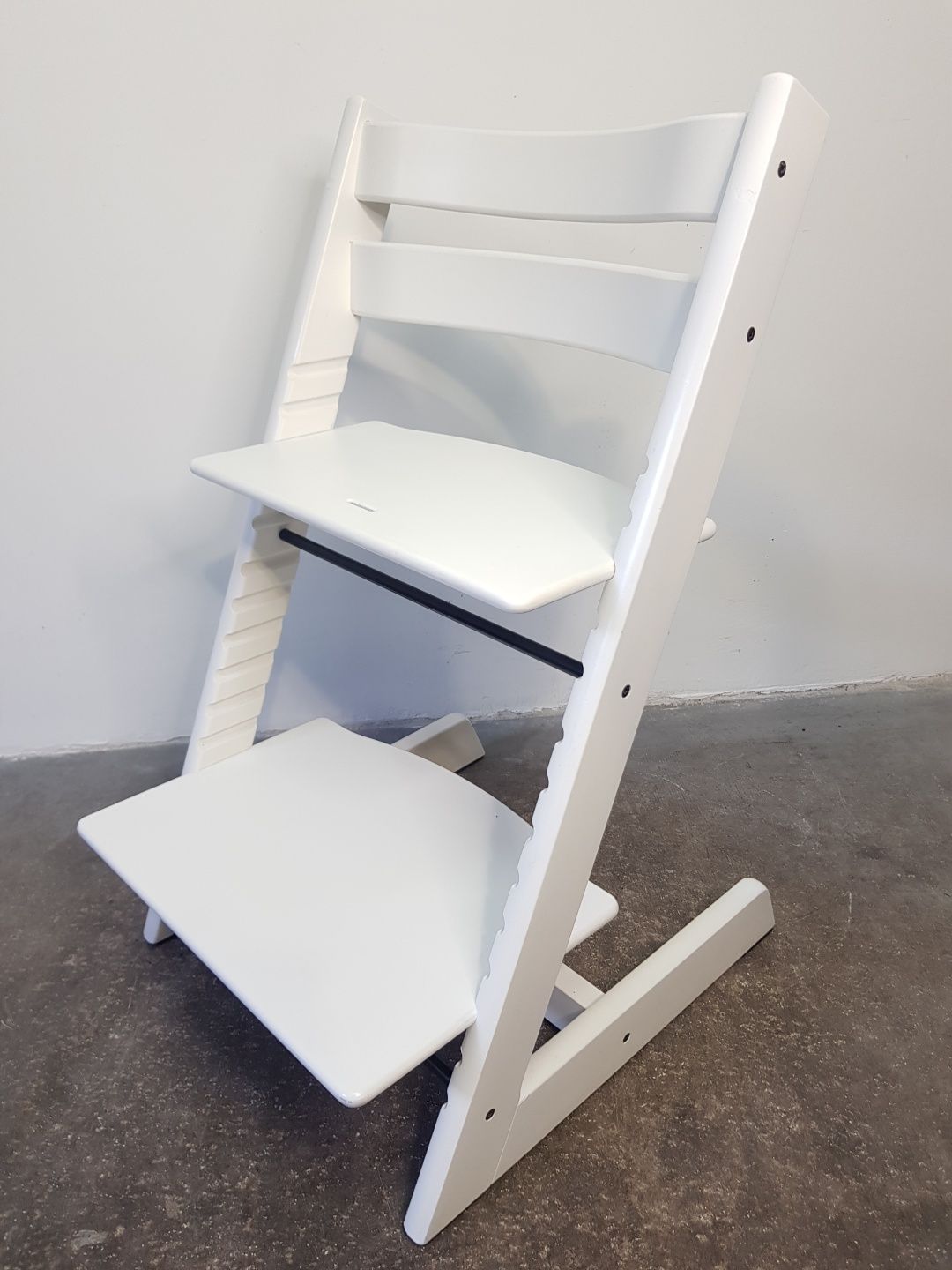 Krzesełko Stokke Tripp Trapp - NOWY MODEL - Baby Set Newborn set BIAŁE