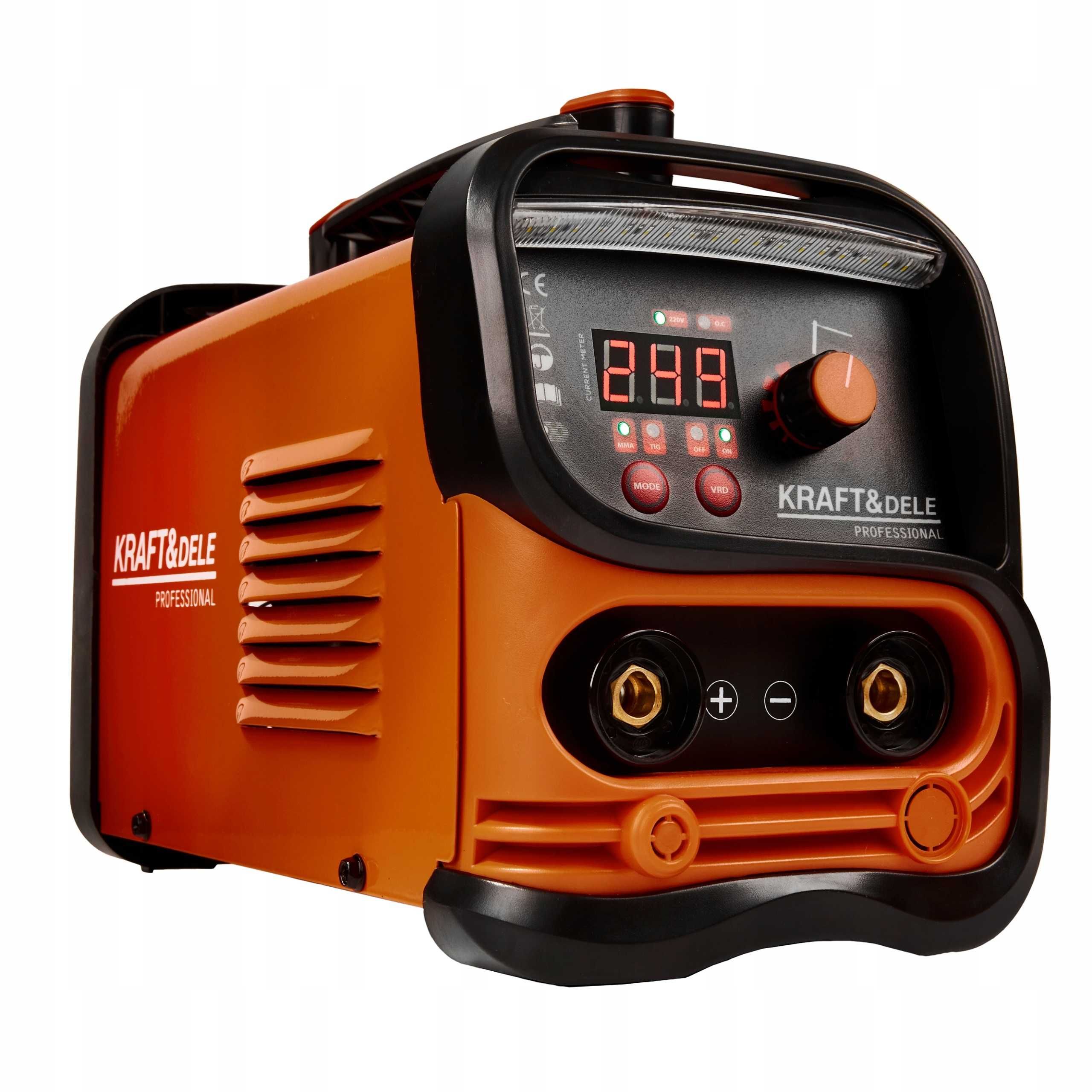 Spawarka inwertorowa inwerter IGBT MMA TIG LIFT 350A 5mm LCD new profi