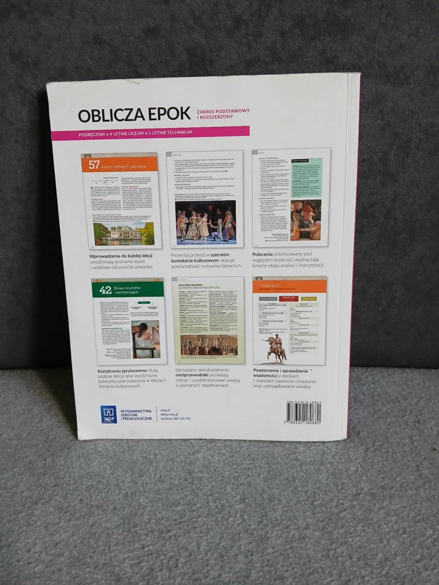 Podręcznik do języka Polskiego Oblicza Epok 1.2