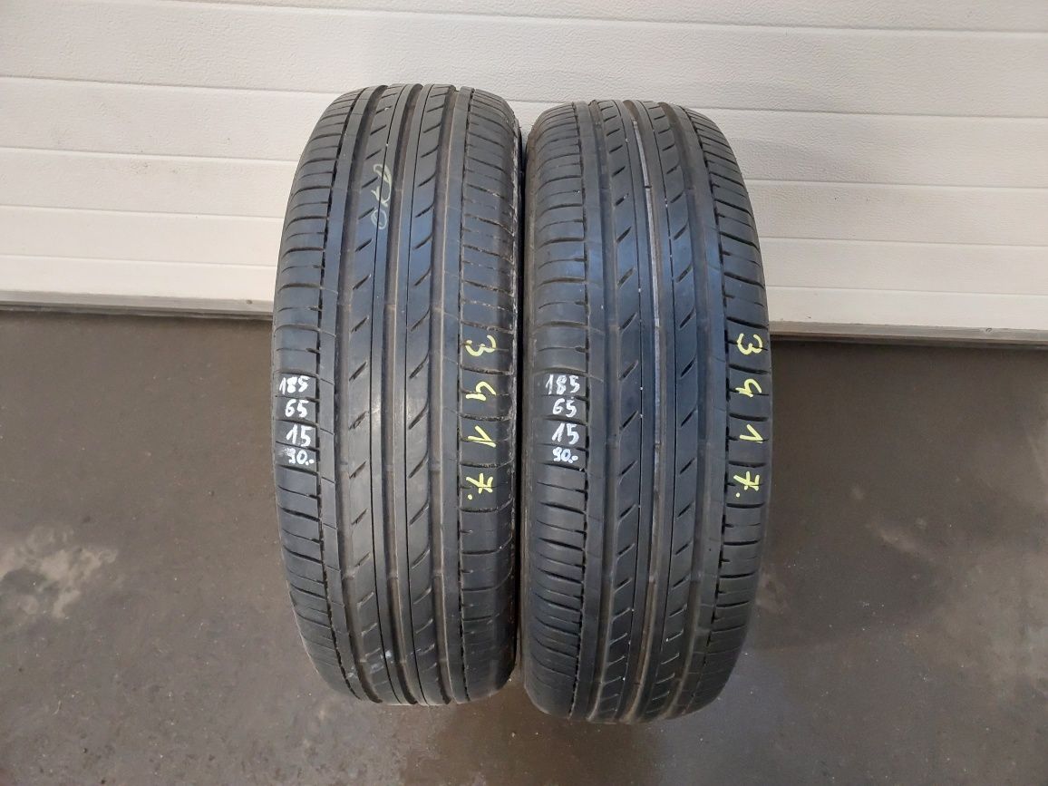 2 opony letnie Bridgestone 185/65/15 88T