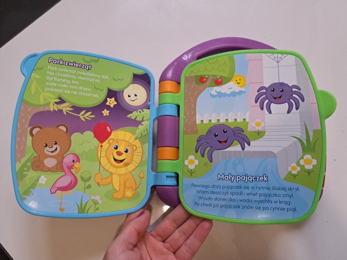 Książka z wierszykami Fisher Price