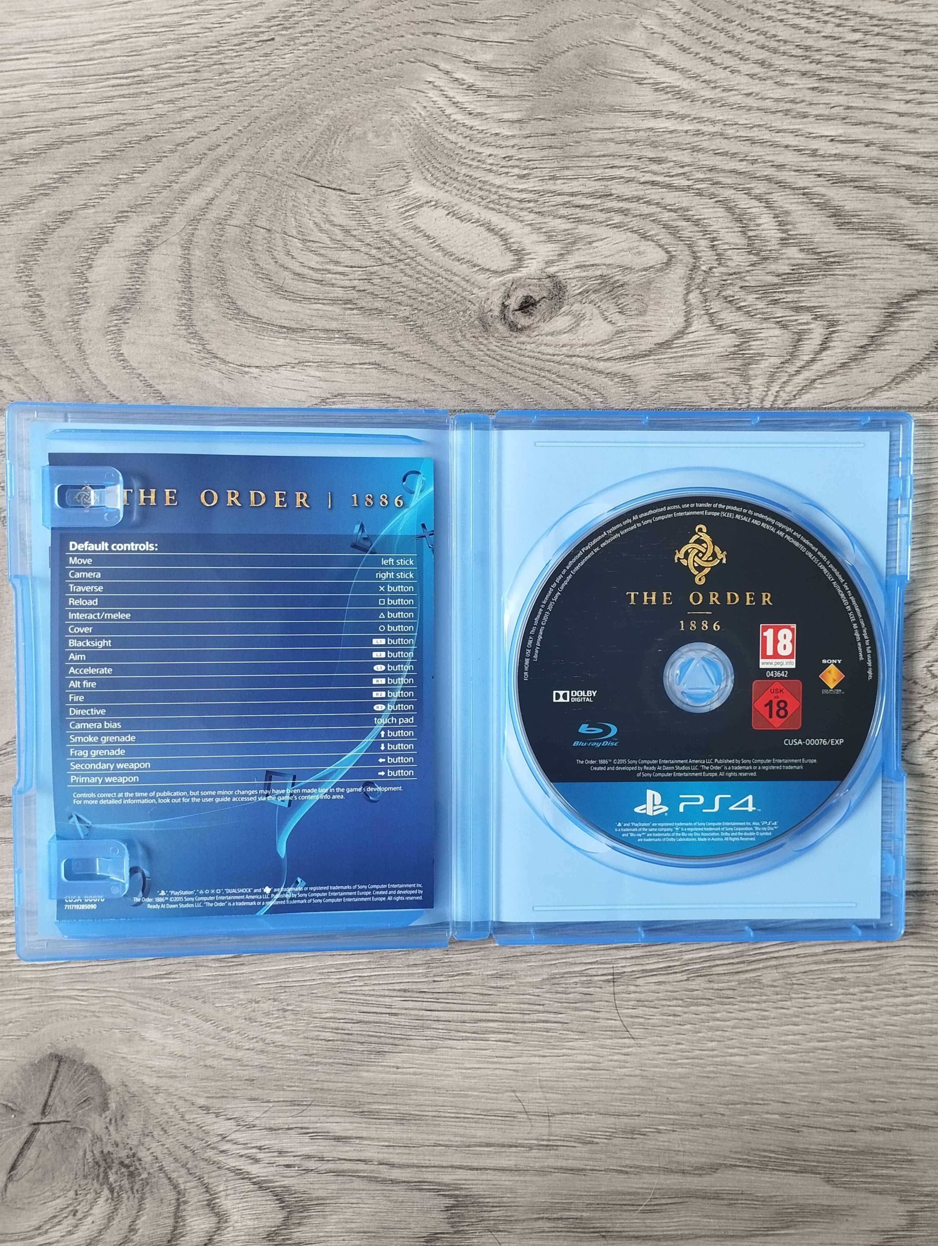 Gra The Order 1886 Polska Wersja PS4/PS5 Playstation