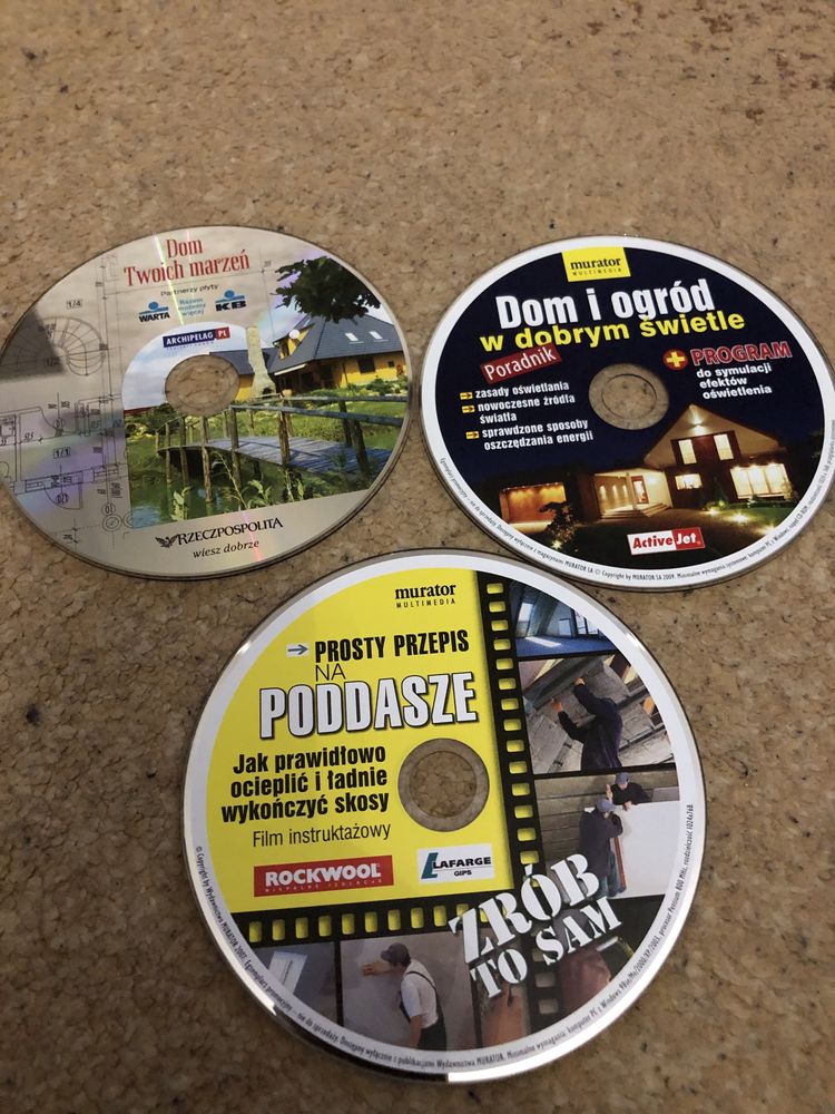 Projekty domów i nie tylko na CD