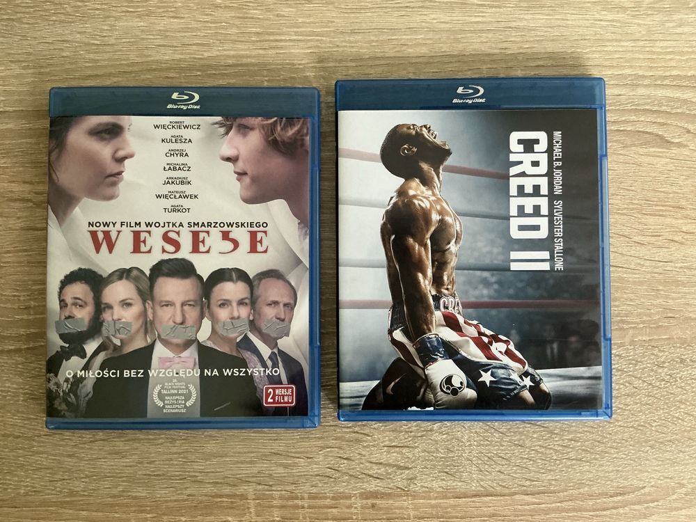 Wesele i Creed 2 Blu-ray używany