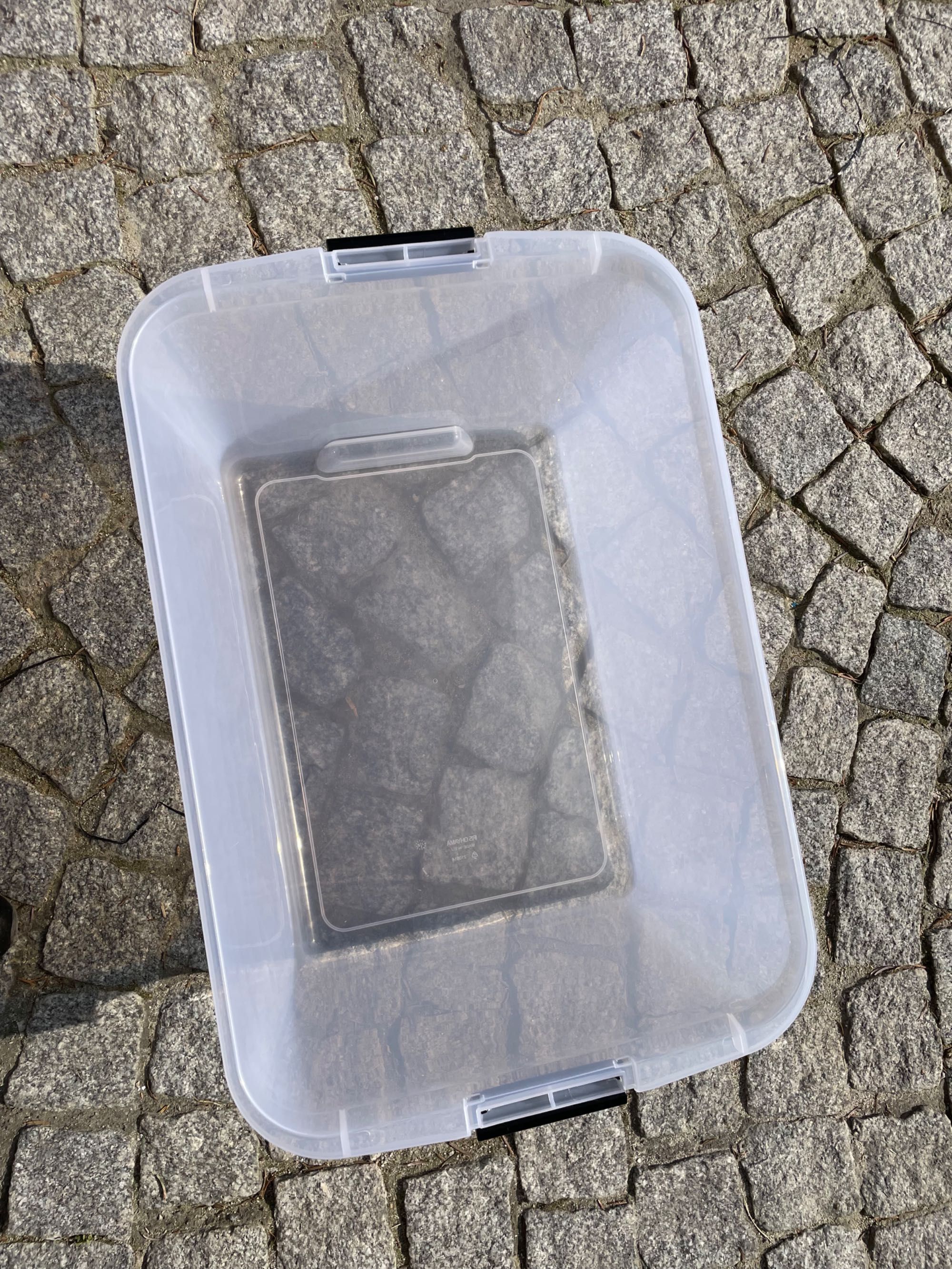 IRIS Zestaw 4 pojemników do przechowywania z pokrywami przykrywkami 45