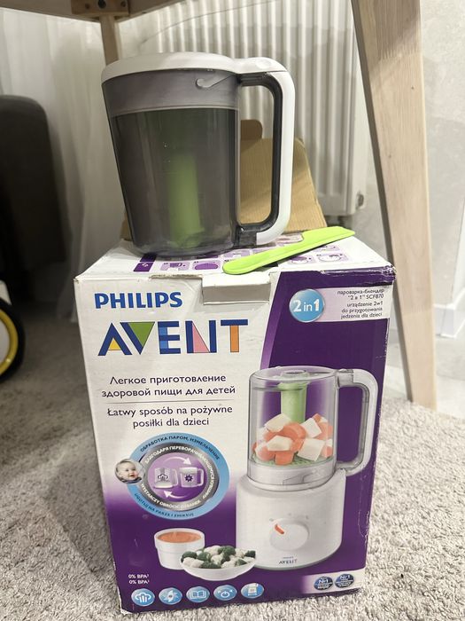 Philips Avent 2 in 1 бленлер пароварка