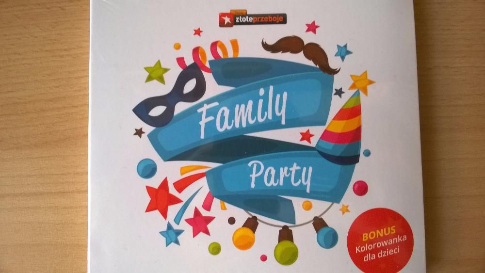 CD Family Party -Składanka Radia Złote Przeboje ( F O L I A )